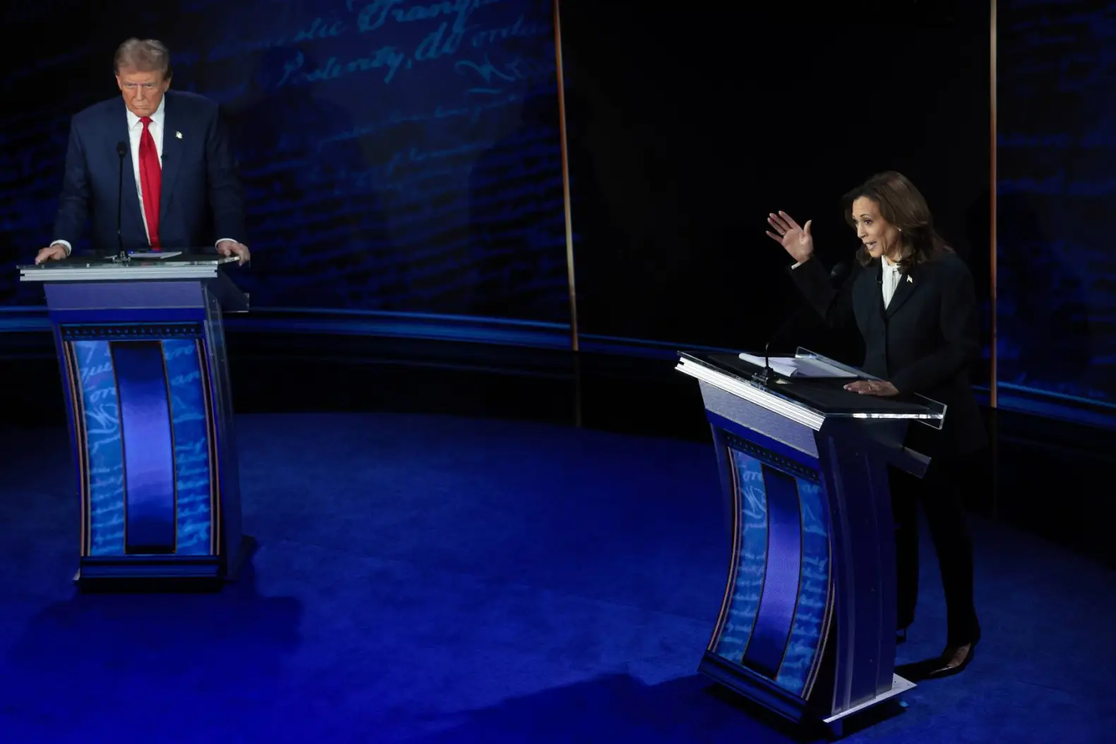 Climate at 2024 US Presidential Debate